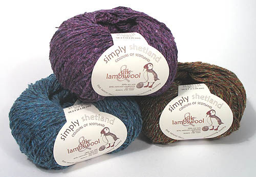 Silk & Shetland Lambswool