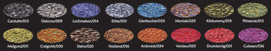 Silk Yarn Samples