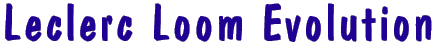 Guide to Leclerc Looms