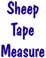 Sheep Tape Measure