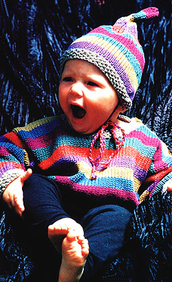 Crayons Sweater & Hat